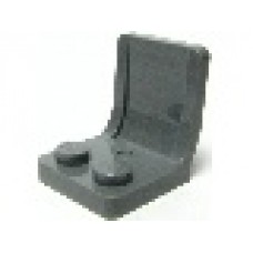 Part 4079b Dark bluish Gray Minifig, Utensil Seat 2 x 2 with Center Sprue Mark